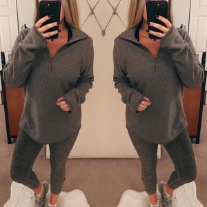 •Half Zip Pullover•
